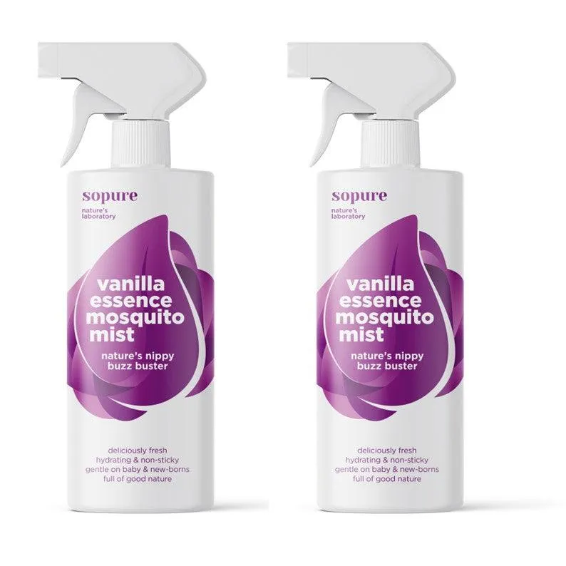 SoPure Vanilla Essence Mosquito Mist 250ml (2 PACK)