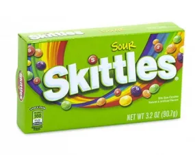 Sour Skittles 3.2 oz. Concession Boxes