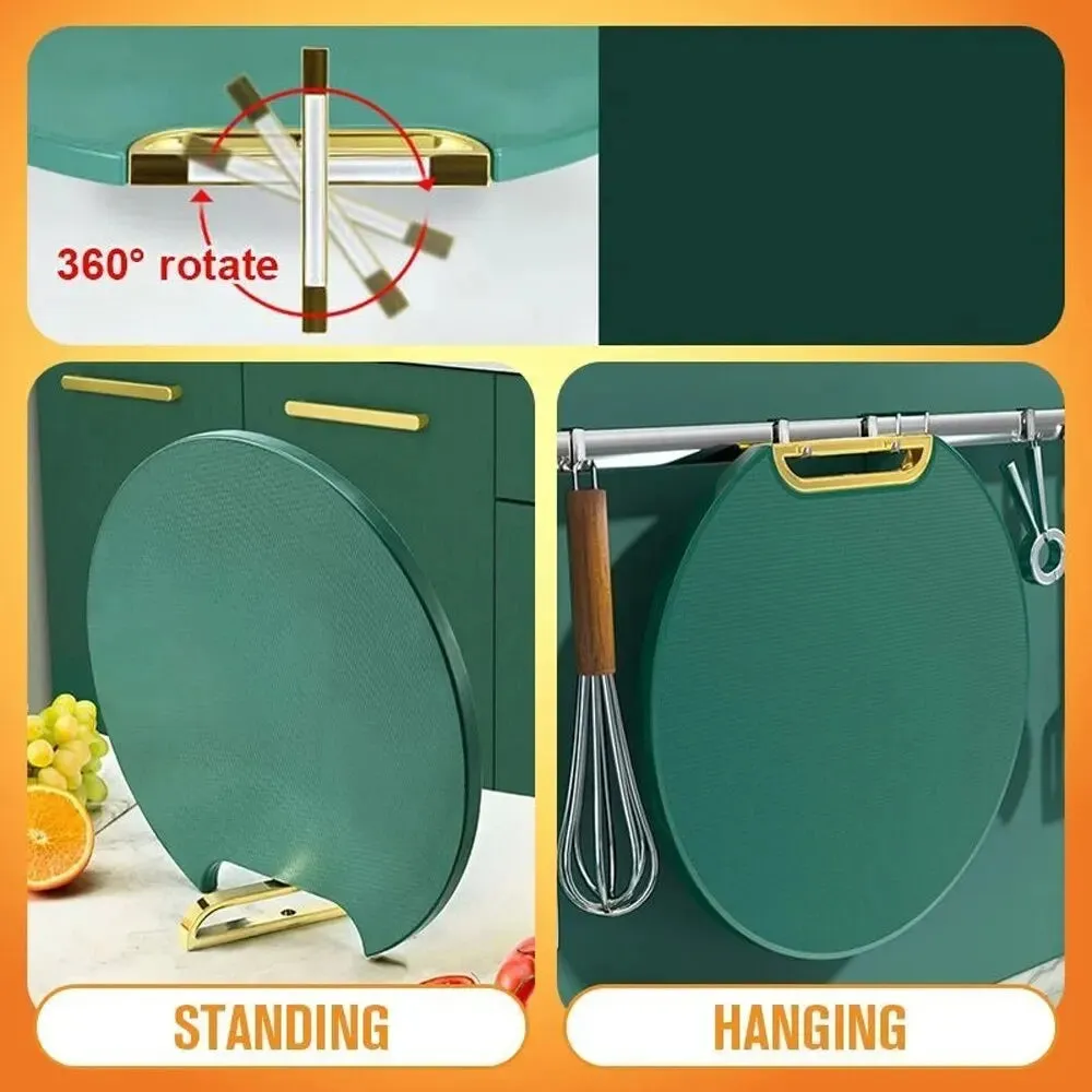 Standing Premium Circle Cutting Board