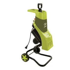 Sun Joe CJ602E-RM Electric Wood Chipper | 17:1 Reduction | 15 Amp (Certified Refurbished) (Colors May Vary)