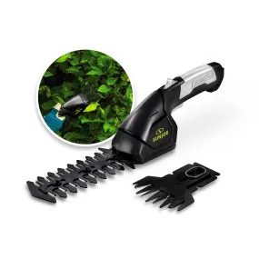 Sun Joe HJ604C 2-in-1 Cordless Grass Shear   Hedger | 7.2-Volt | W/ 1.5-Ah Battery   Charger