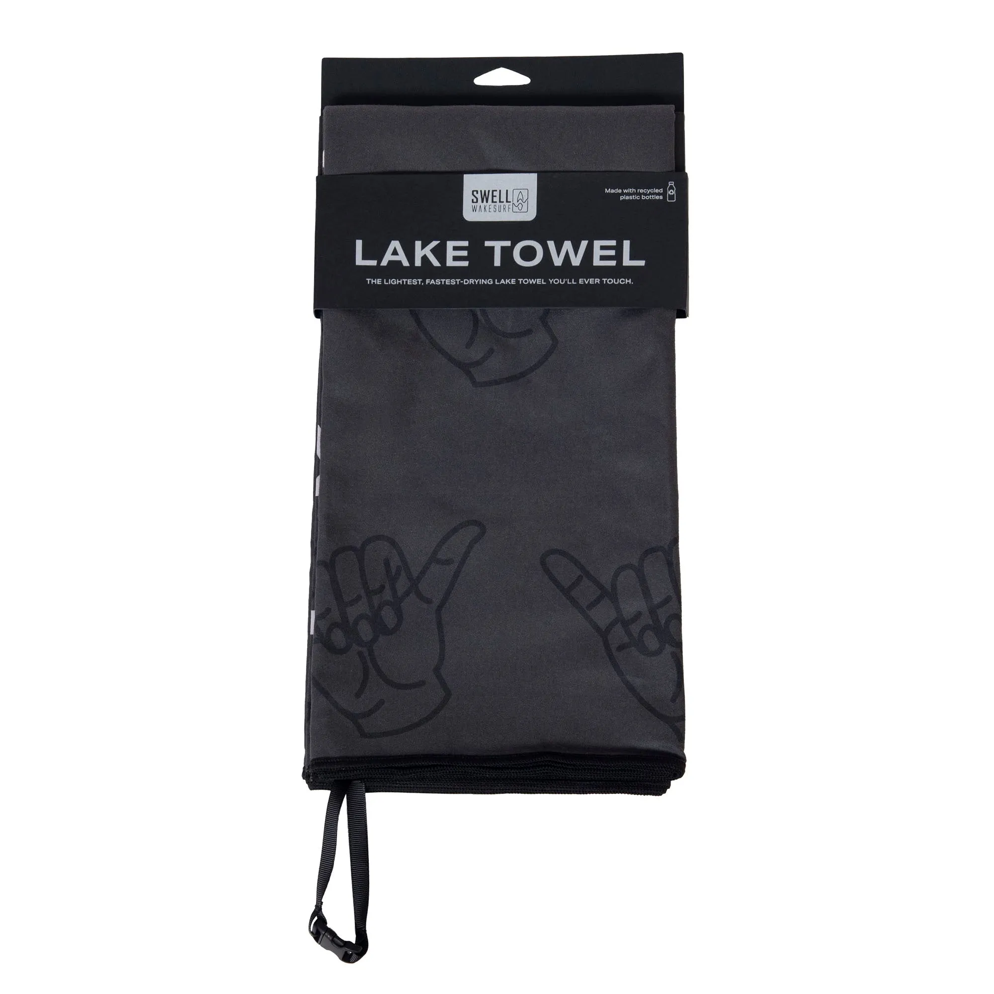 SWELL Wakesurf - Lake Towel - Quick-Dry With Hanging Loop