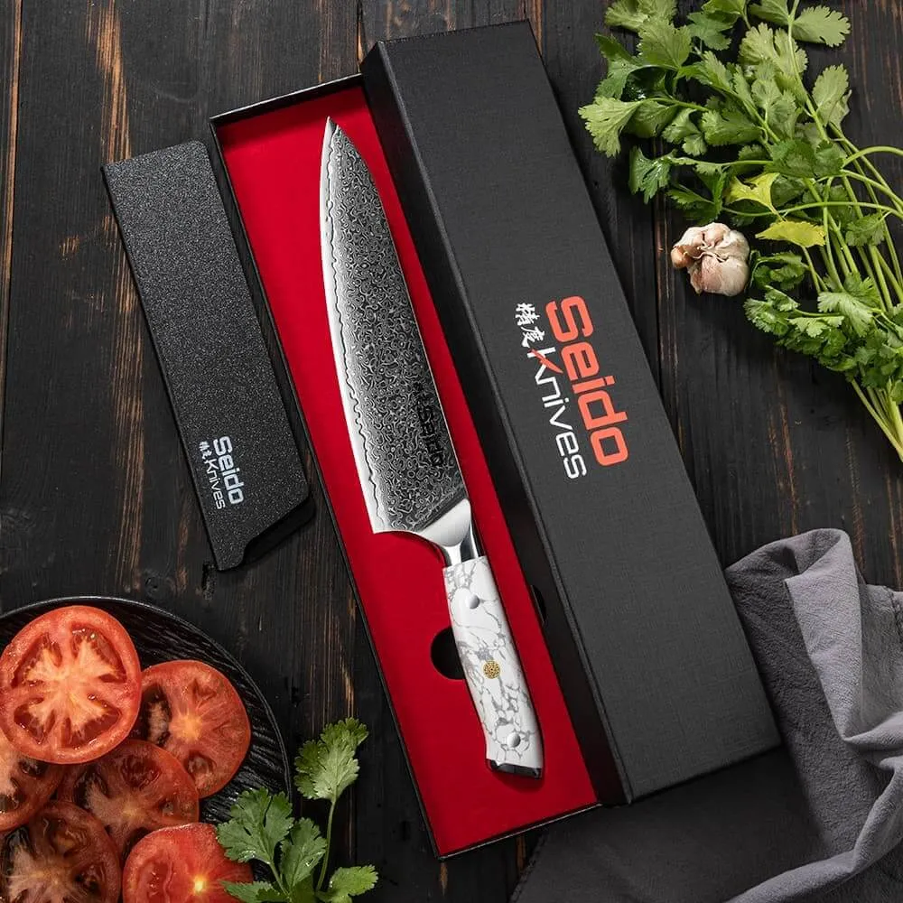 Takoizu Gyuto Chef Knife, White