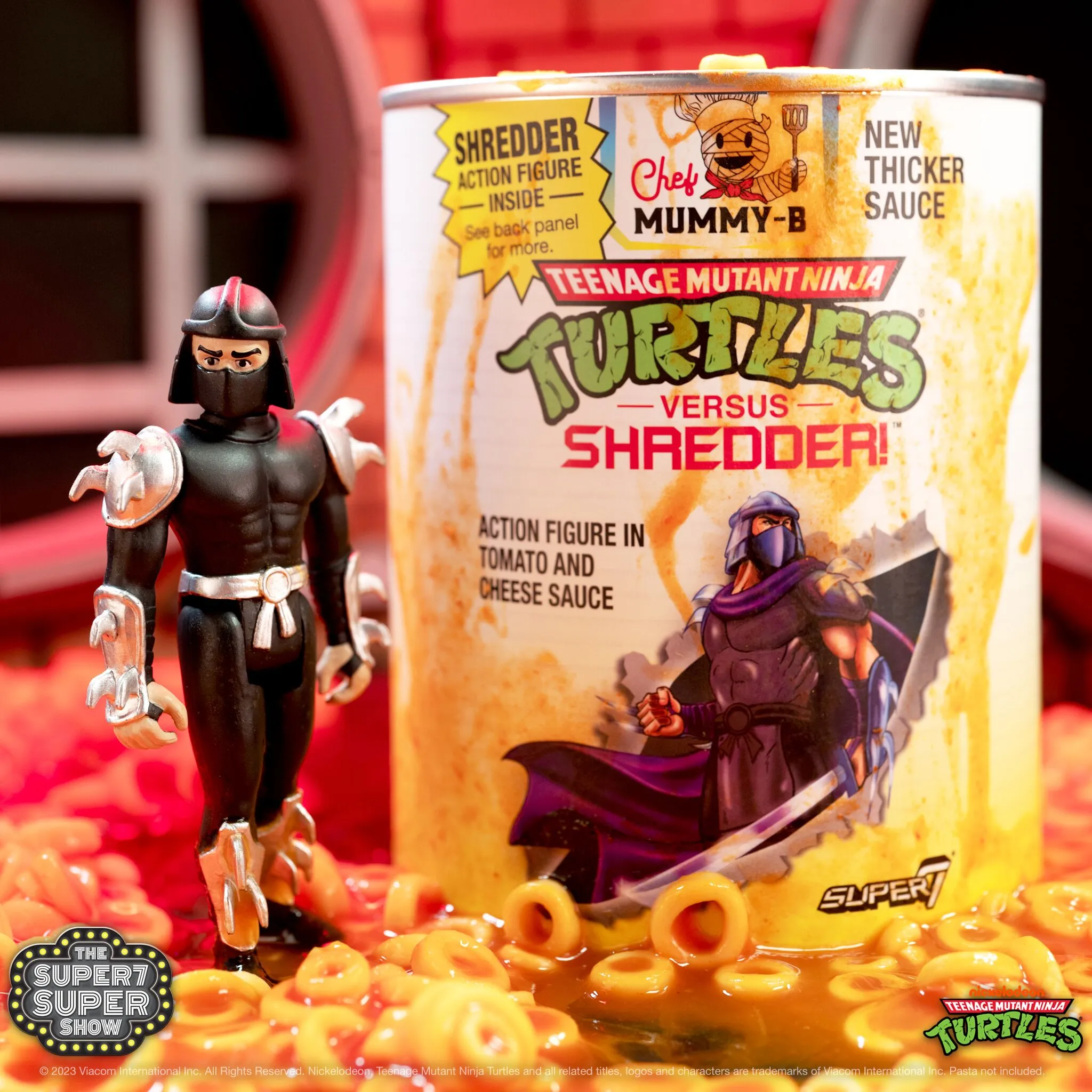 Teenage Mutant Ninja Turtles ReAction - Shredder [In Pasta Can] [SDCC 2023]