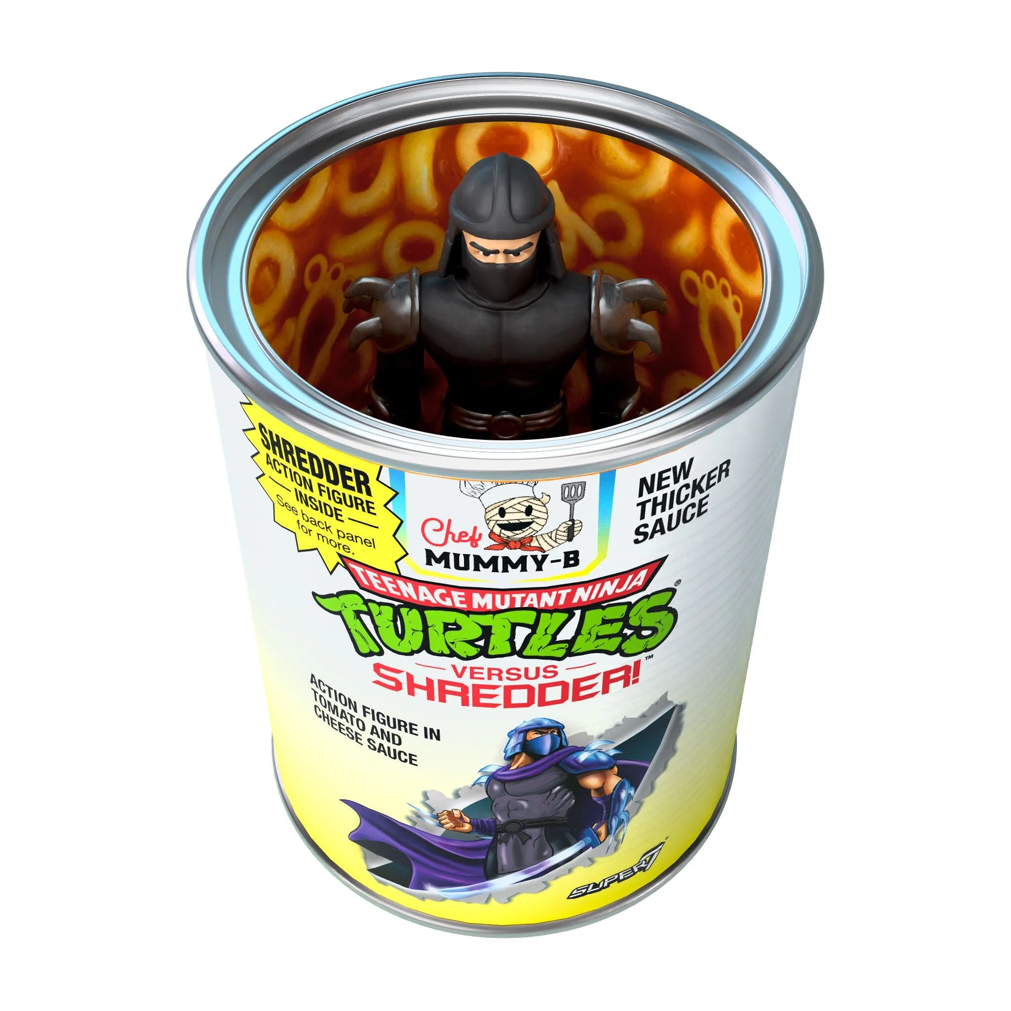 Teenage Mutant Ninja Turtles ReAction - Shredder [In Pasta Can] [SDCC 2023]