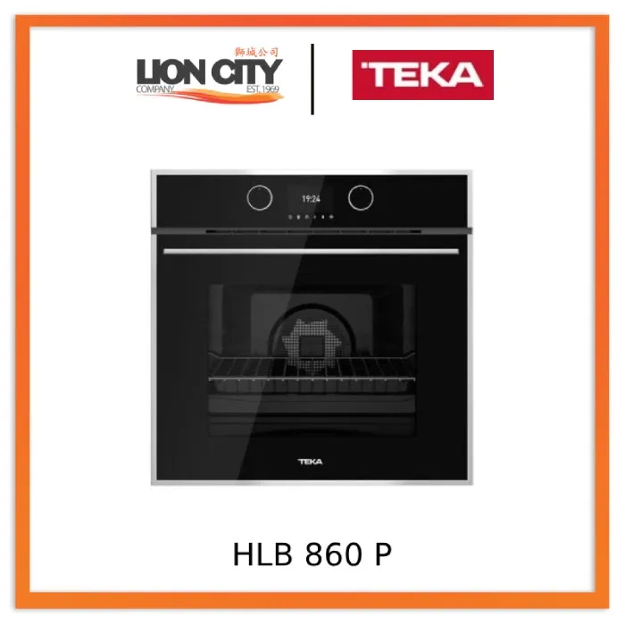 Teka HLB 860 P Multifunction Pyrolytic Oven With 20 Recipes and 12 Cooking Functions