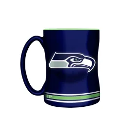 The Sports Vault NFL Seattle Seahawks 14oz Sculpted Mug