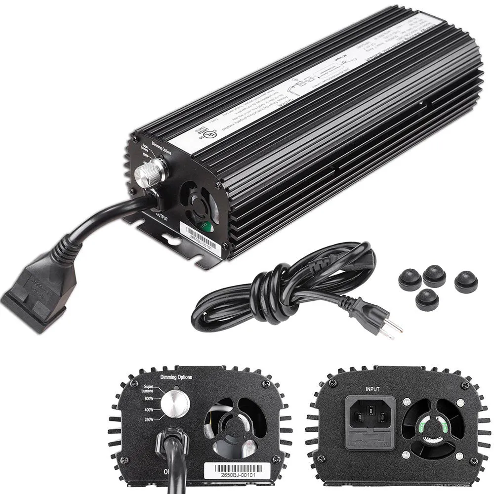 TheLAShop 600w Digital Dimmable Ballast for MH HPS Grow Light System