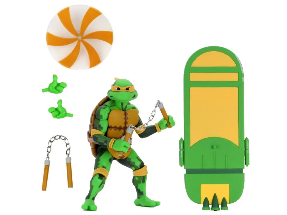 TMNT Turtles in Time 7in Action Figure Series 2