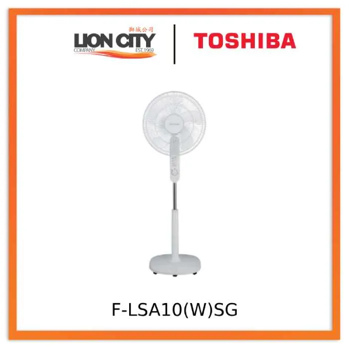 Toshiba F-LSA10(W)SG 16" Stand Fan With Timer