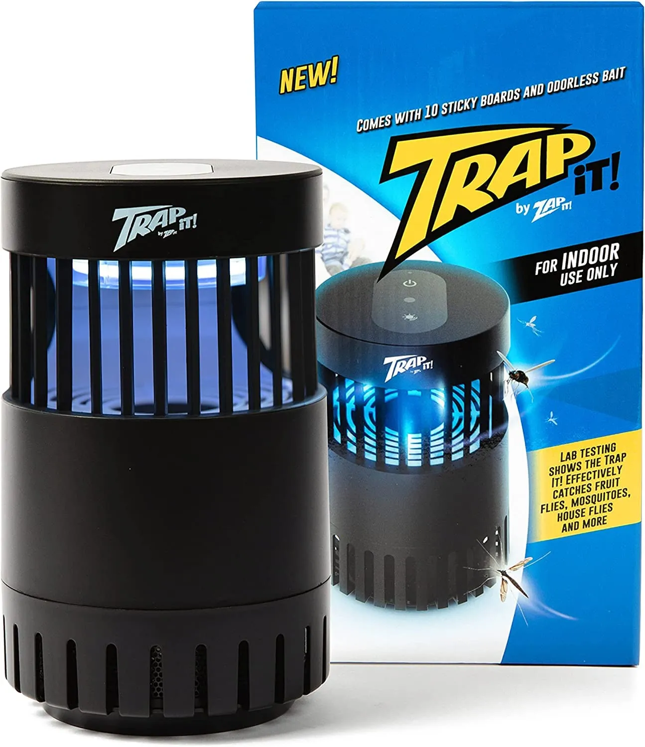 Trap It! Indoor Insect Trap & Indoor Gnat, Fruit Fly, And Mosquito Killer -