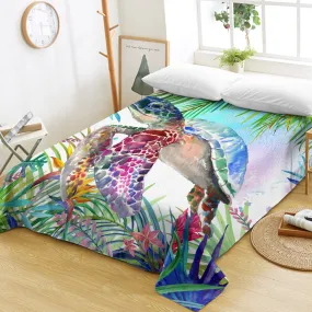 Tropical Sea Turtle Sheet Set