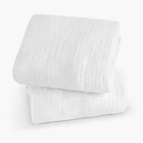 UPPAbaby Remi Bassinet Organic Cotton Mattress Covers (estimated shipping early Dec)