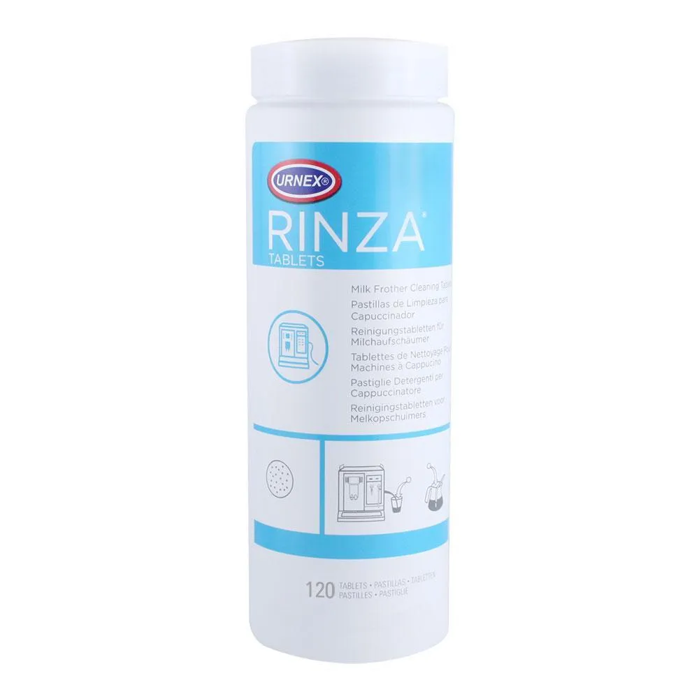 Urnex Rinza Milk Frother Cleaner Tablets, Jar of 120