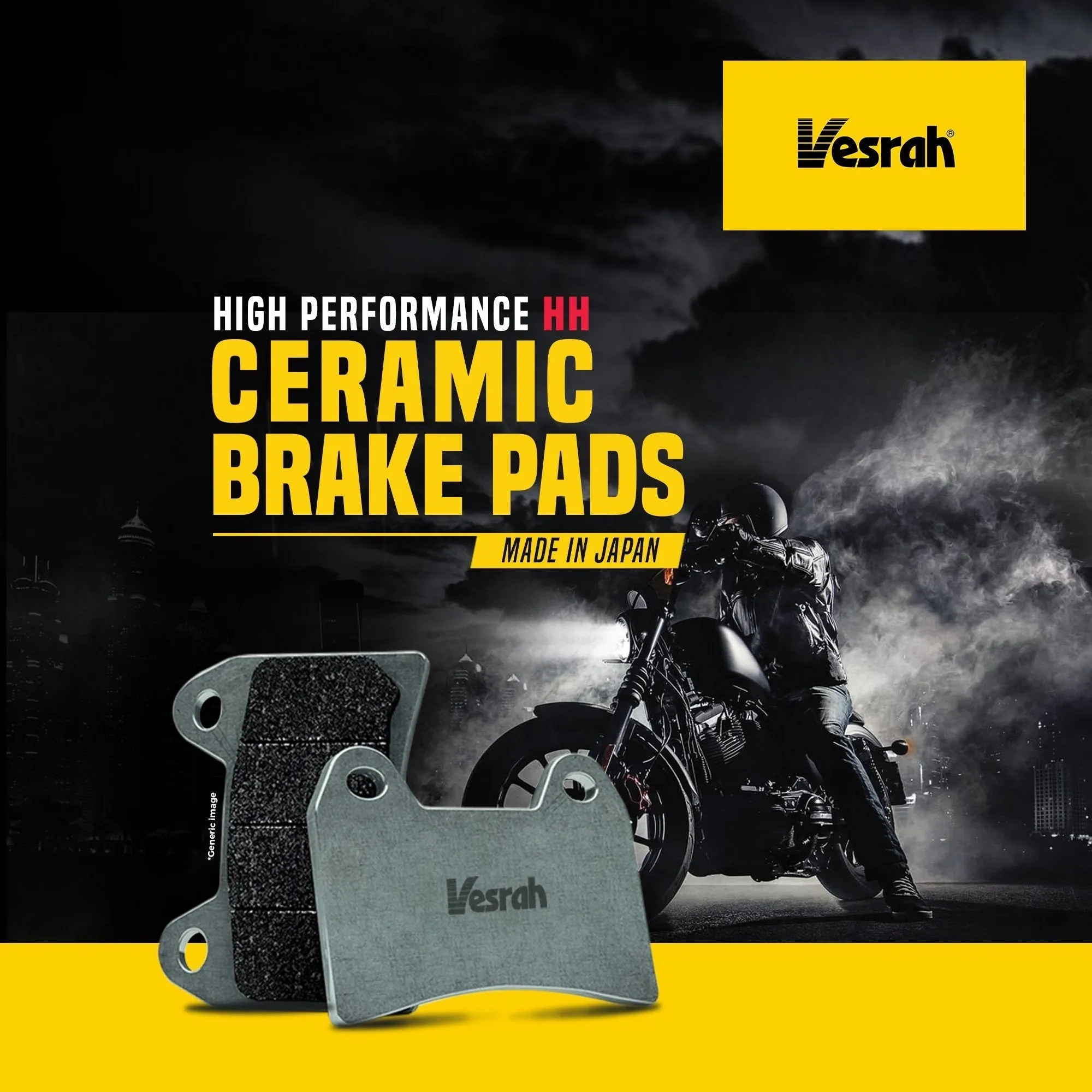 VESRAH REAR BRAKE PADS-  Hero X Pulse 200 -(SD-182)