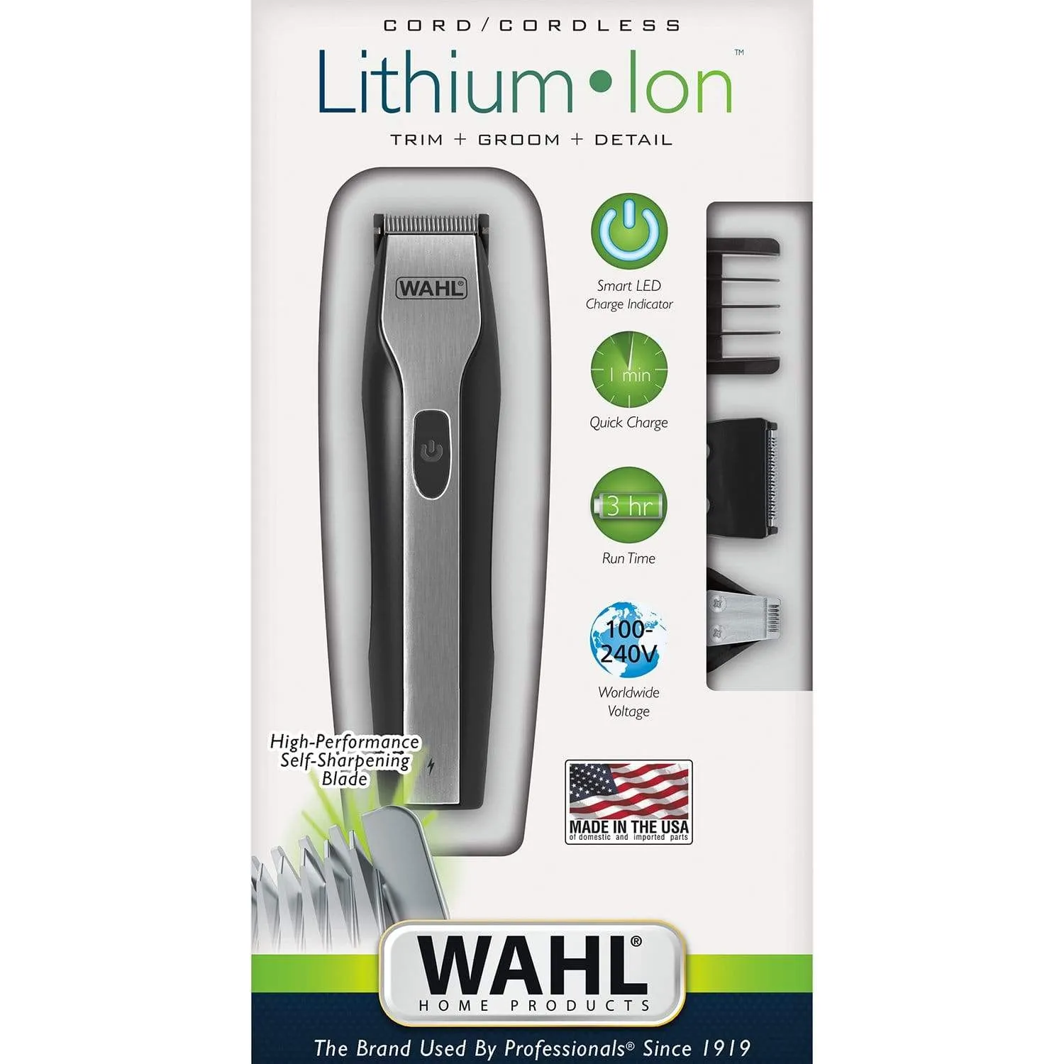 Wahl Cord/Cordless Li Trimmer