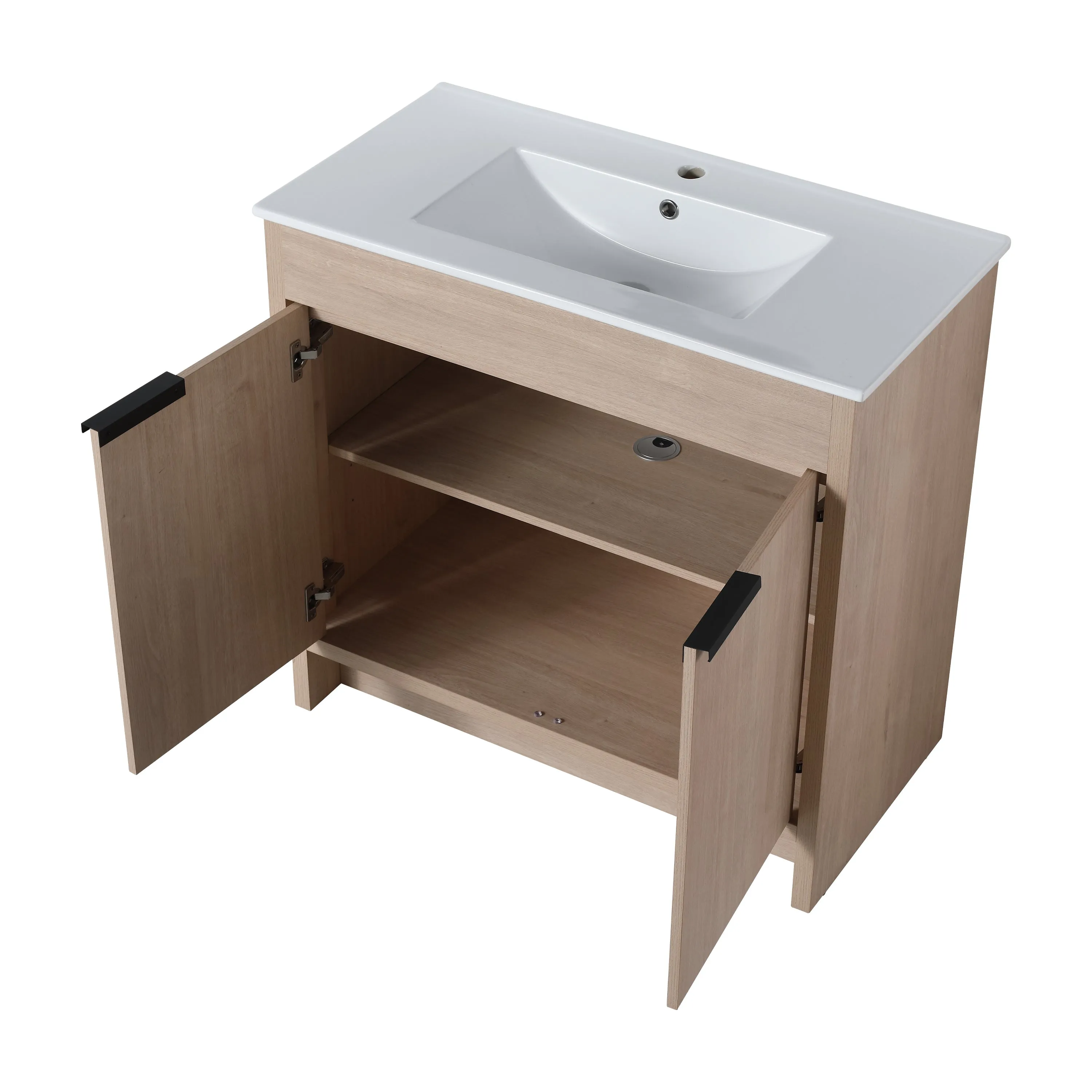 Walker Edison | 36 Inch Freestanding Bathroom Vanity