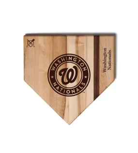 Washington Nationals Home Plate Cutting Boards | Multiple Sizes | Multiple Designs