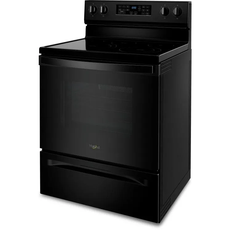 Whirlpool 30-inch Freestanding Electric Range with Air Fry YWFE550S0LB