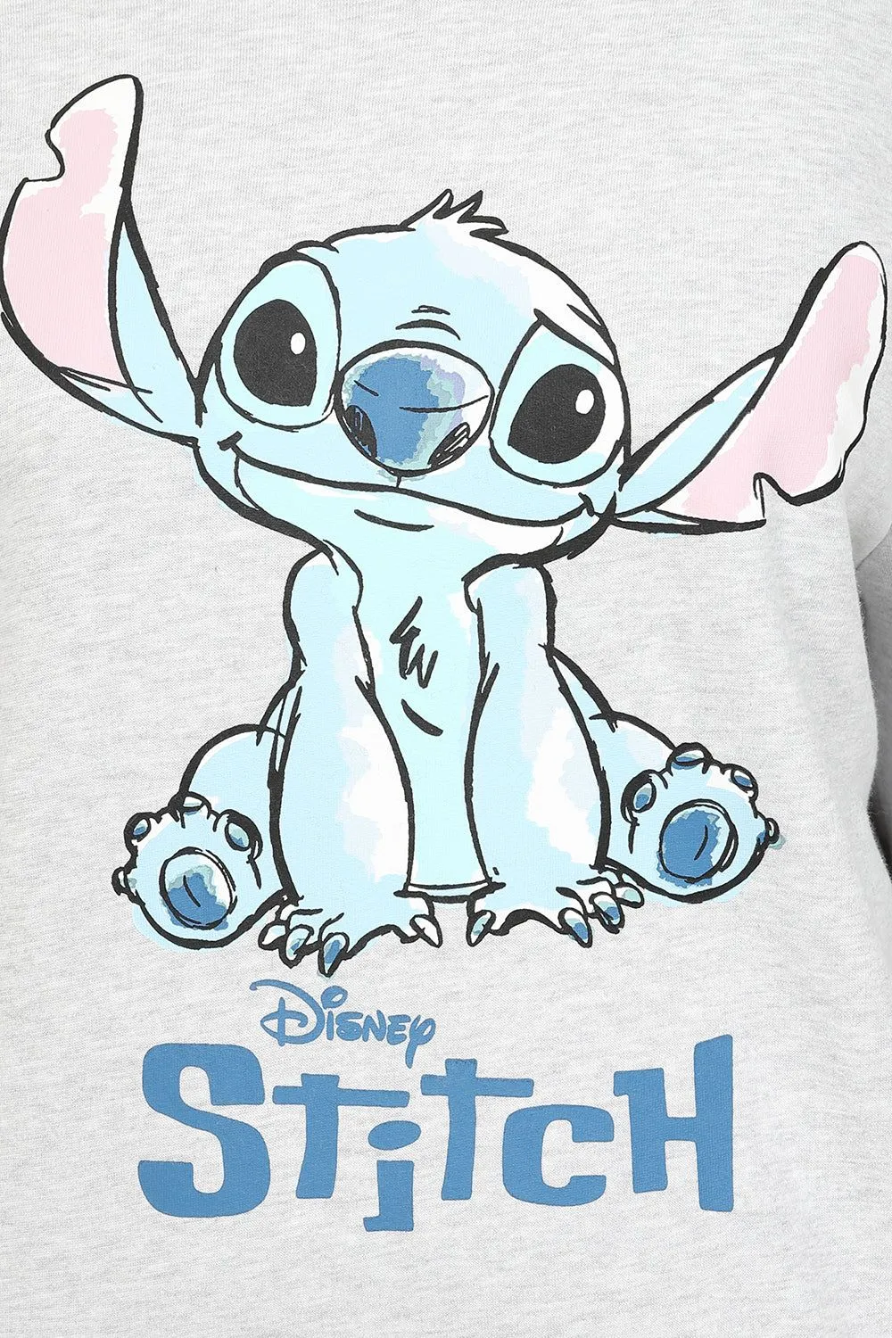 Women's Disney Lilo And Stitch Grey Hoodie