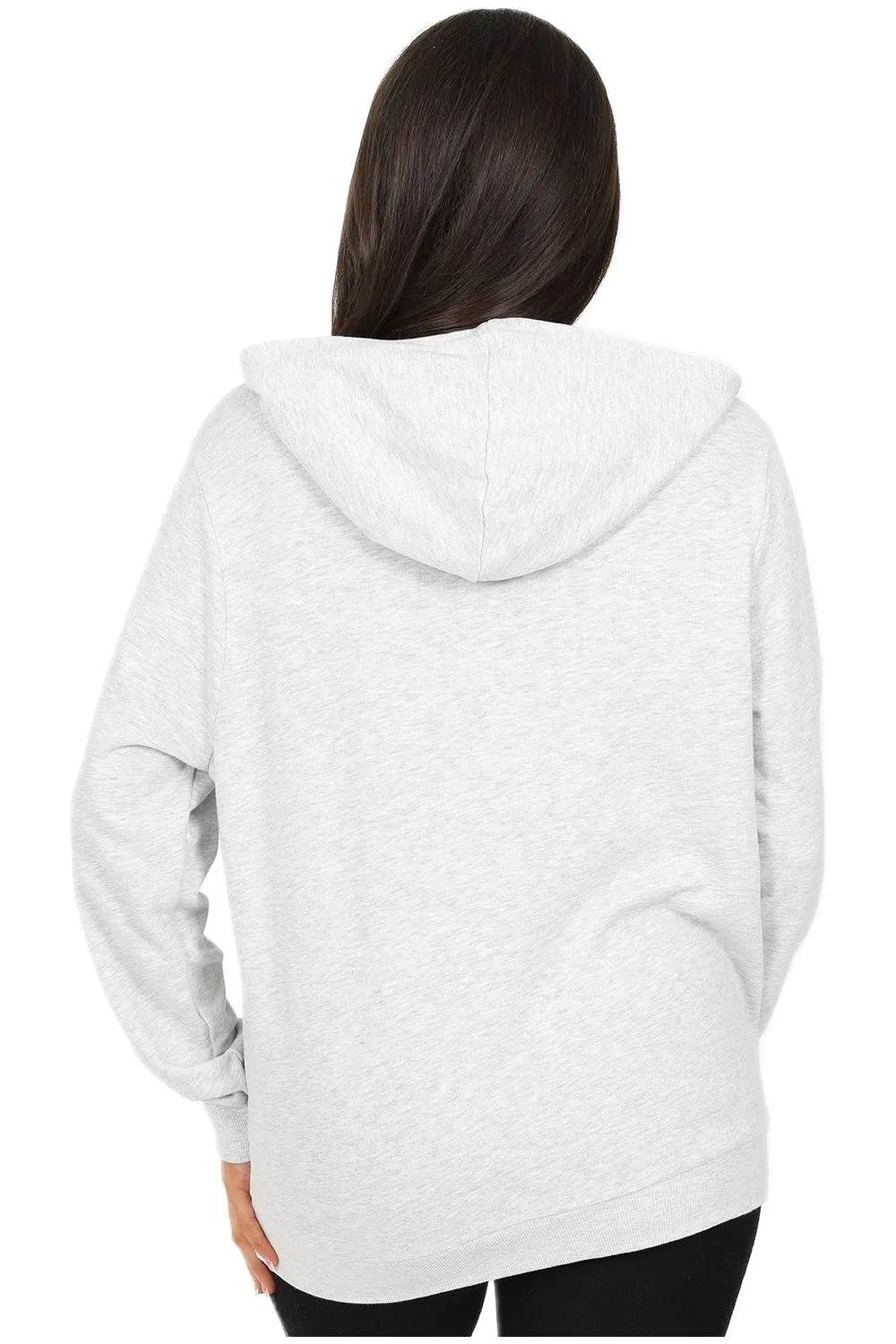 Women's Disney Lilo And Stitch Grey Hoodie