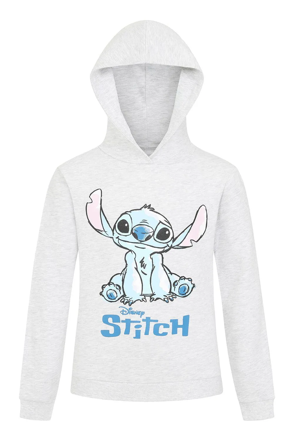 Women's Disney Lilo And Stitch Grey Hoodie