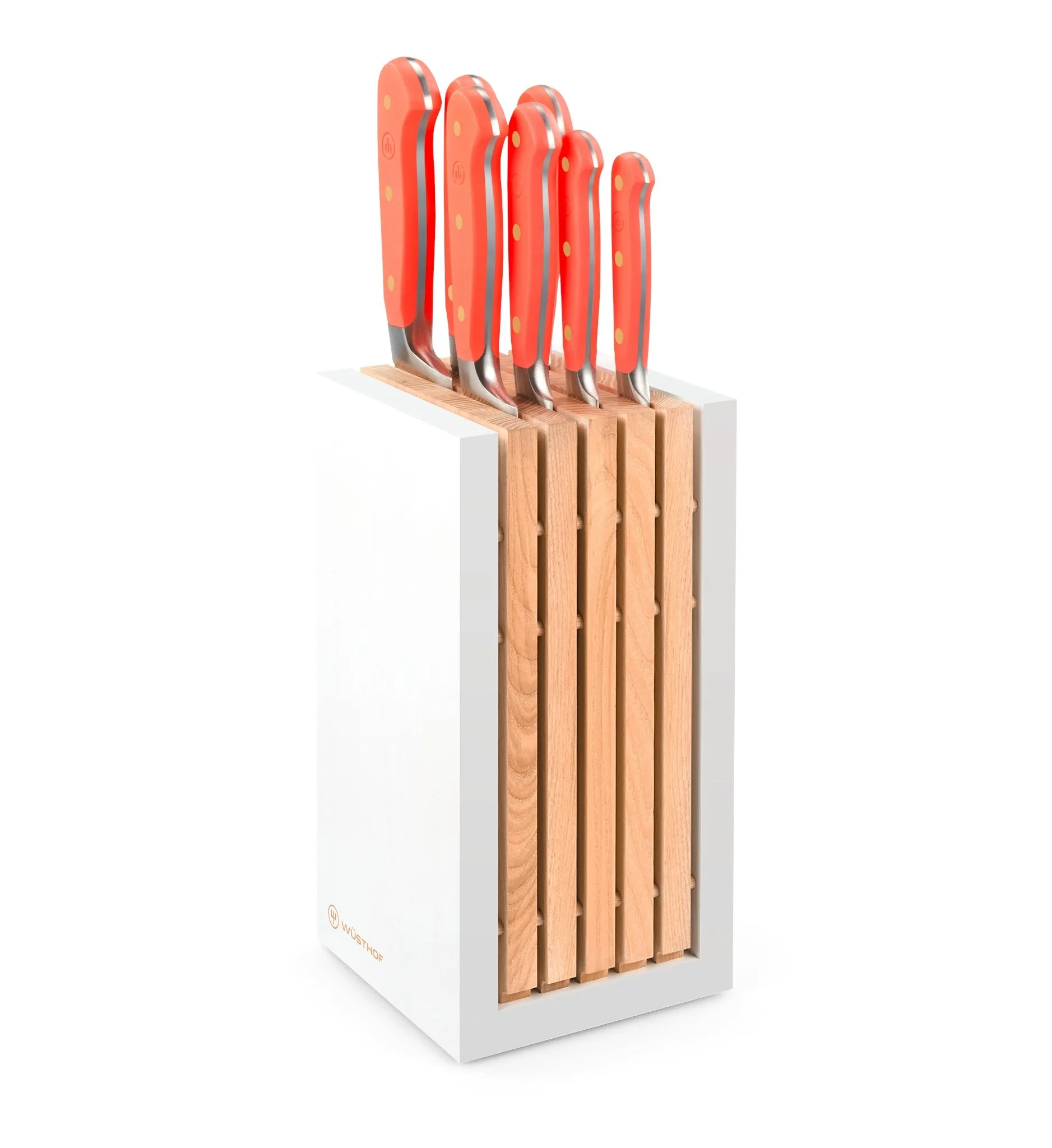 Wusthof Classic Coral Peach Knife Block 8 Pieces