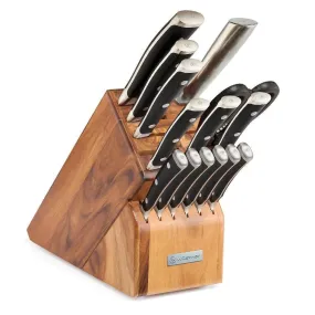 Wusthof Classic Ikon 15-piece Knife Block Set - Acacia