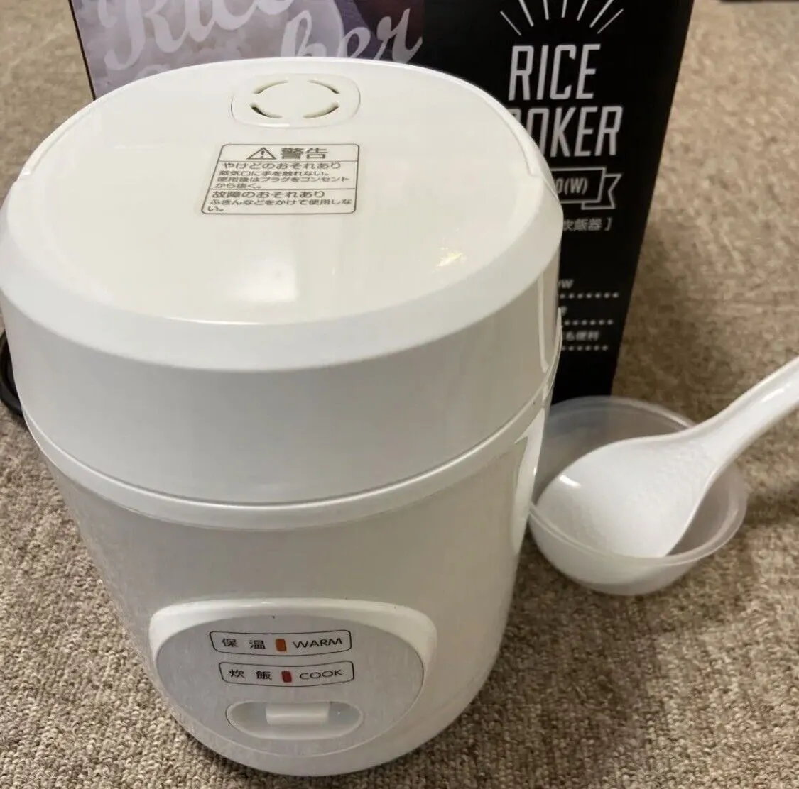 YJE-M150 (W) Yamazen Mini Rice Cooker 0.5 - 1.5 Go White YJE-M150 (W) AC100V NEW