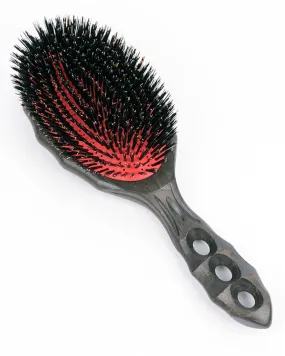 YS Park Hair Brush - Tortoise - Wood Air Vent Cushion Hair Gloss Flat Eco Styler Brush YS-120CC1